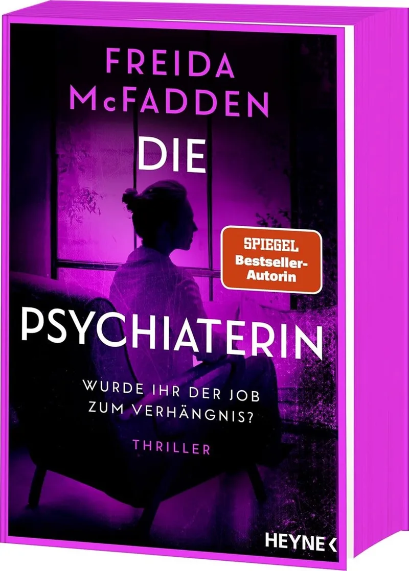 Die Psychiaterin van Heyne – boekfoto