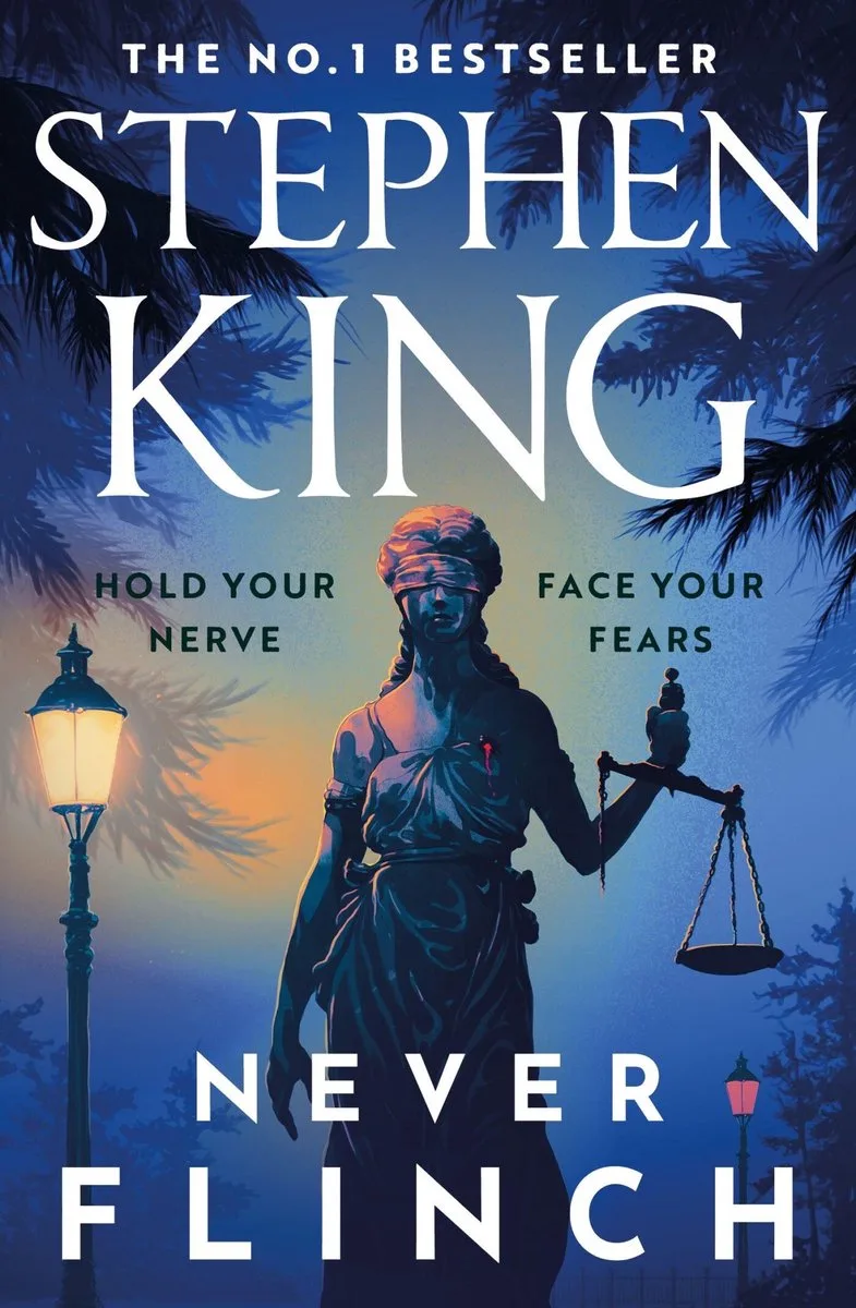 Never Flinch von Hodder & Stoughton – Buchfoto