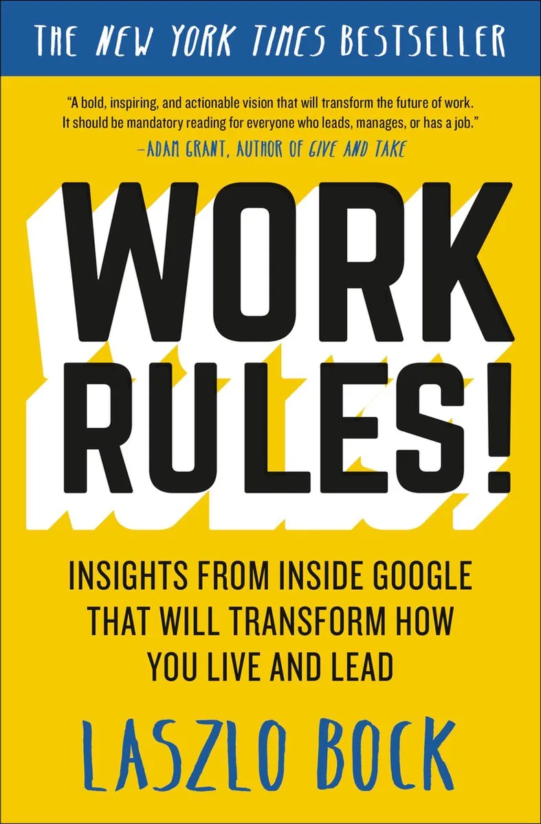 Work Rules! de Hodder & Stoughton – photo du livre