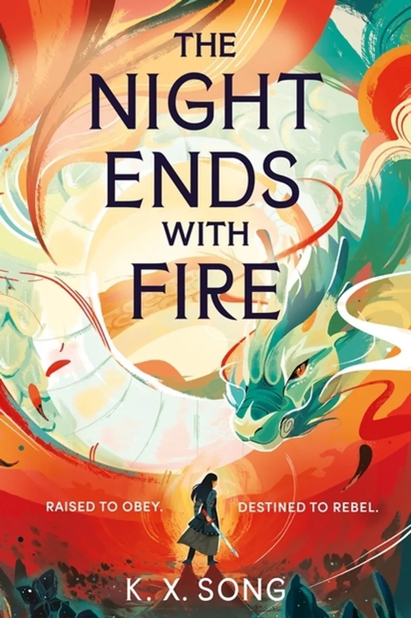 The Night Ends With Fire von Hodderscape – Buchfoto