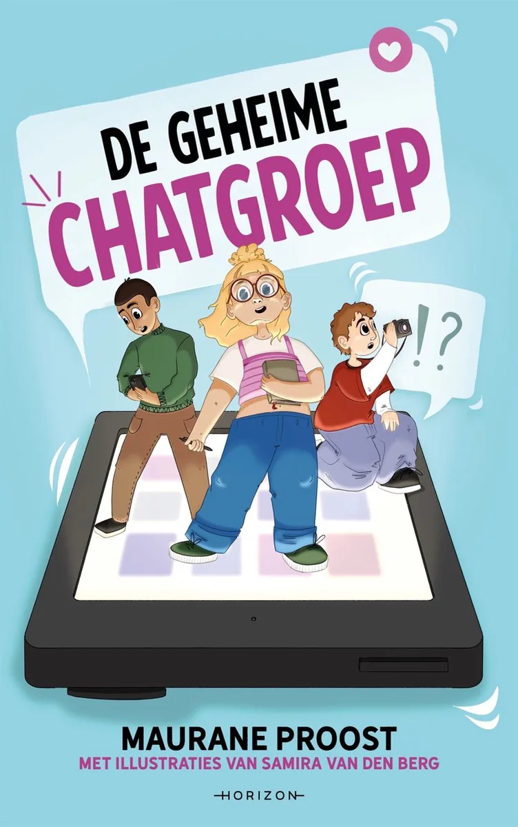 De geheime chatgroep von Horizon – Buchfoto