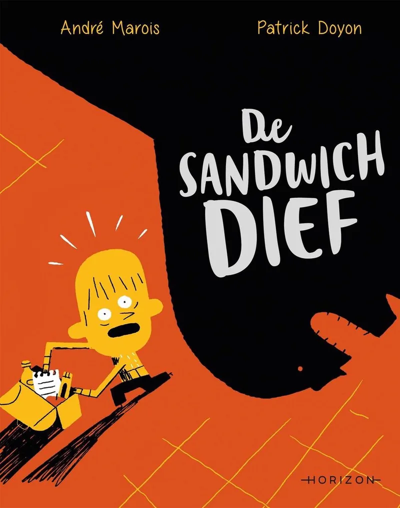 De sandwichdief de Horizon – photo du livre
