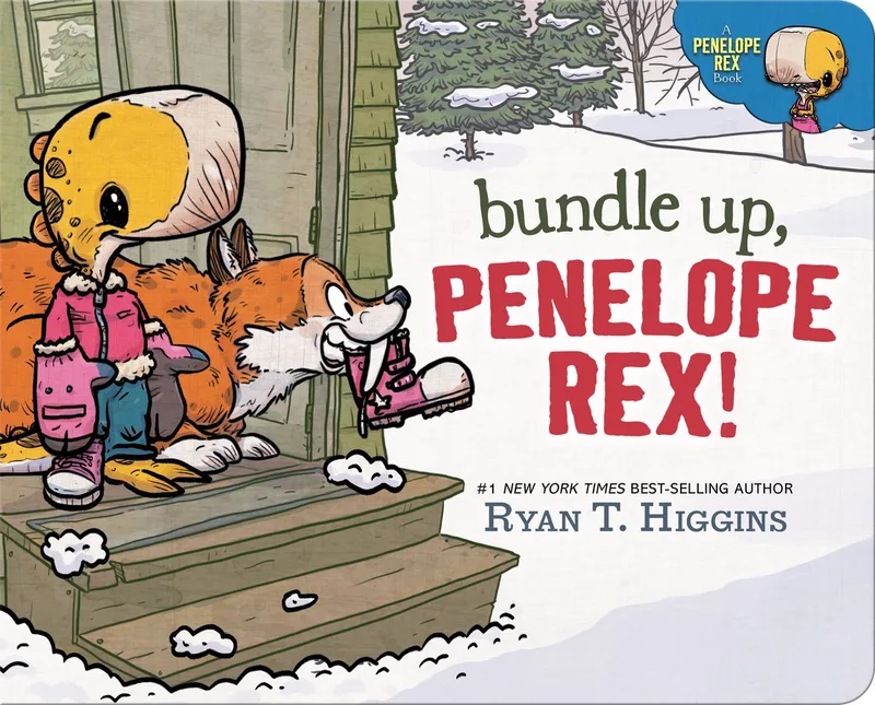 A Penelope Rex Book- Bundle Up, Penelope Rex! fra Hyperion – billede af bogen