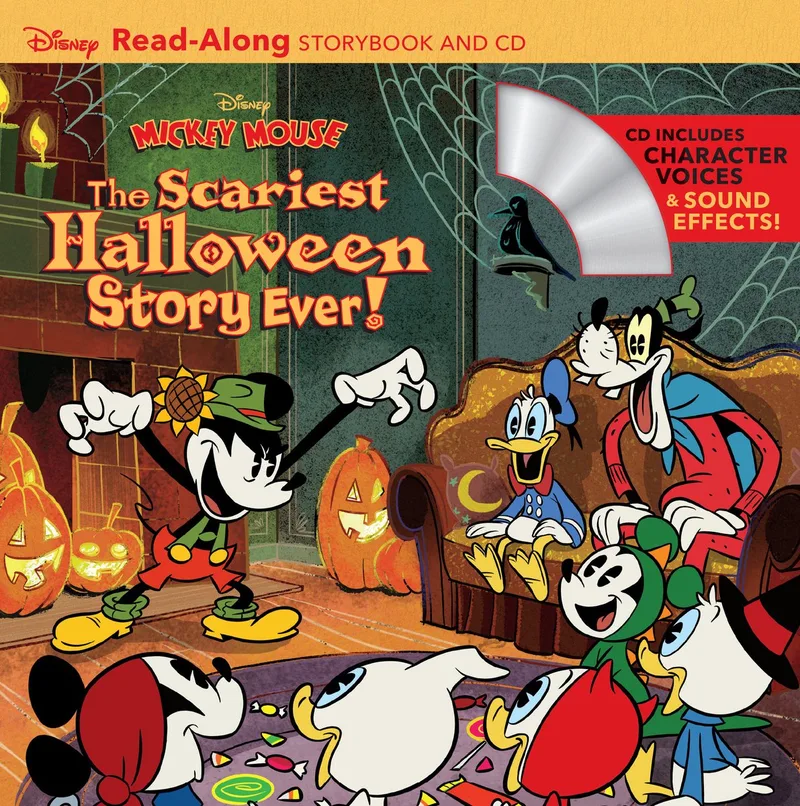DISNEY MICKEY MOUSE THE SCARIEST HALLOWE von Hyperion – Buchfoto