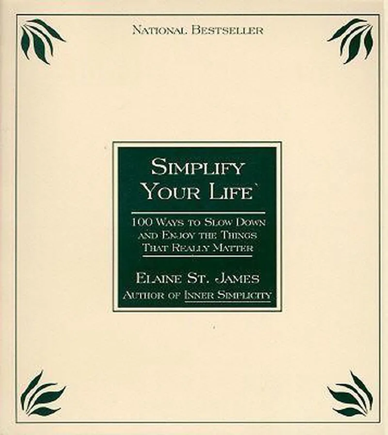 Simplify Your Life de Hyperion – photo du livre