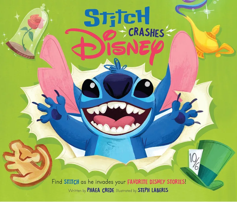 Stitch Crashes Disney von Hyperion – Buchfoto