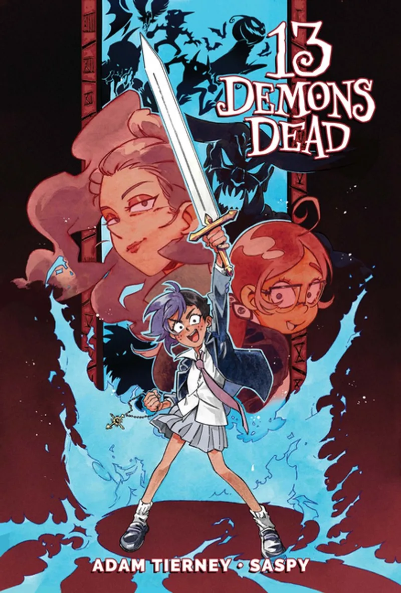 13 Demons Dead från IDW Publishing – bokbild