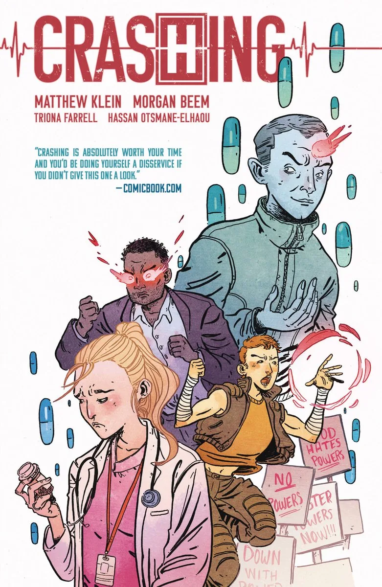 Crashing van IDW Publishing – boekfoto