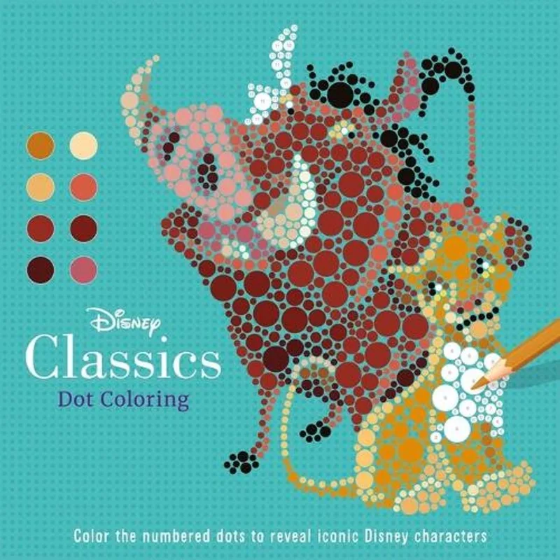 Disney Classics: Dot Coloring by Igloo Books – book photo