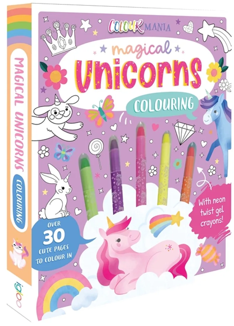 Magical Unicorns Colouring von Igloo Books – Buchfoto