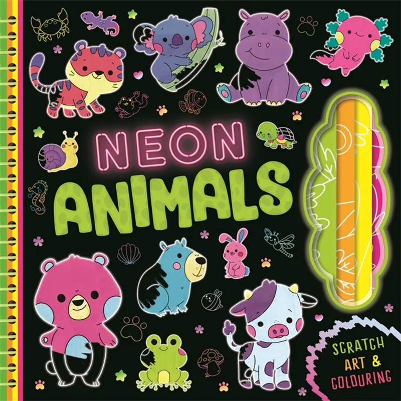 Neon Animals von Igloo Books – Buchfoto