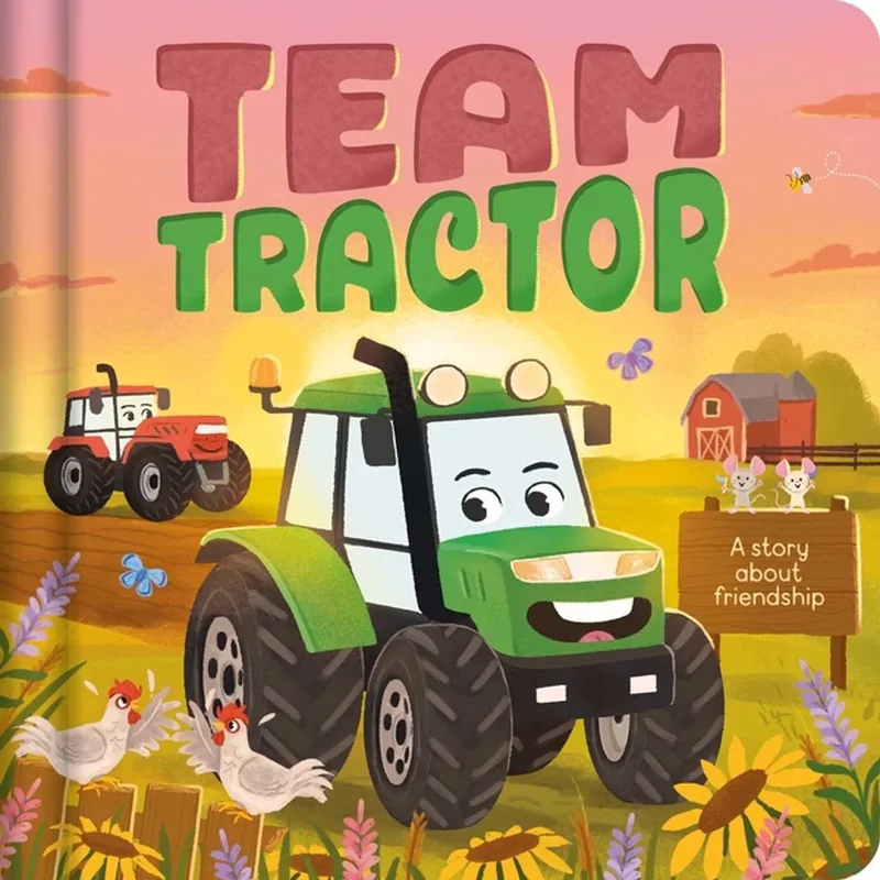 Team Tractor fra Igloo Books – billede af bogen