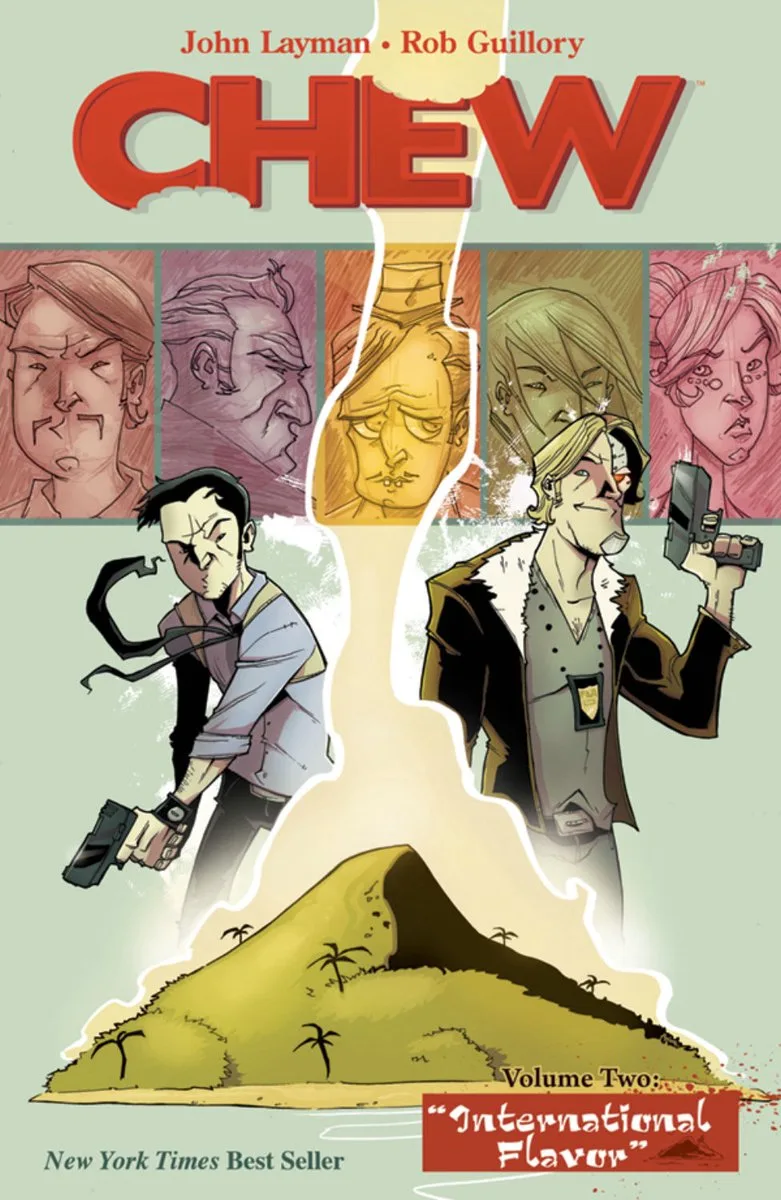 Chew van Image Comics – boekfoto