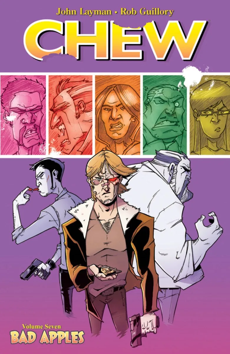 Chew TP Vol 7 Bad Apples fra Image Comics – billede af bogen