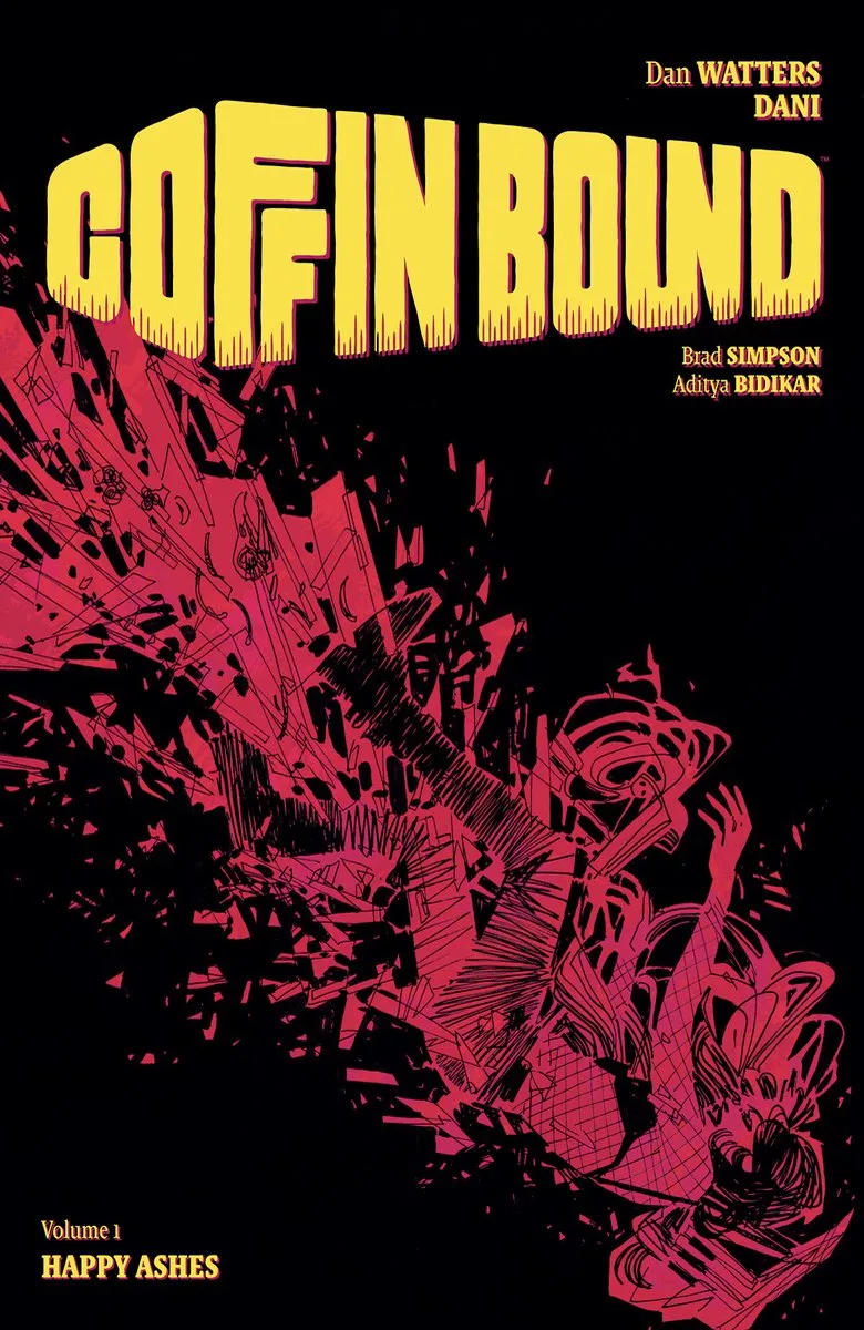 Coffin Bound Volume 1 Happy Ashes från Image Comics – bokbild