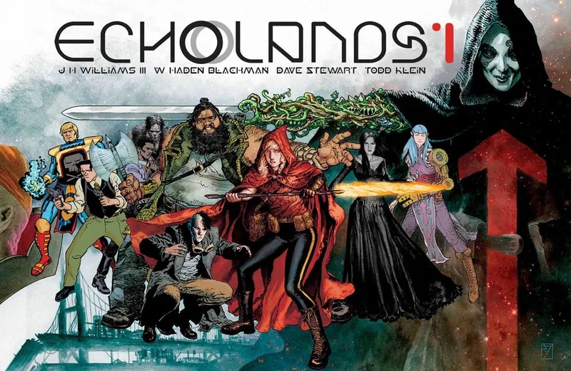 Echolands Volume 1 fra Image Comics – billede af bogen