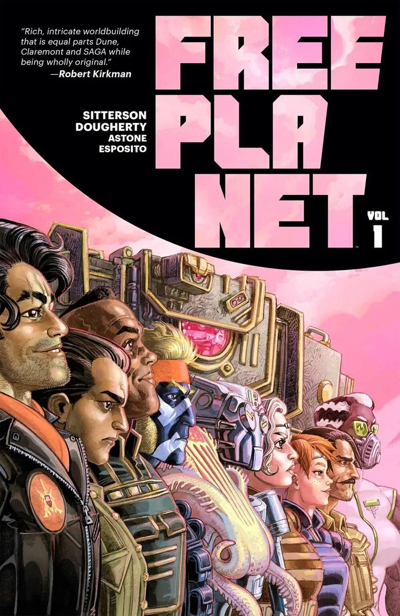 Free Planet Volume 1 van Image Comics – boekfoto