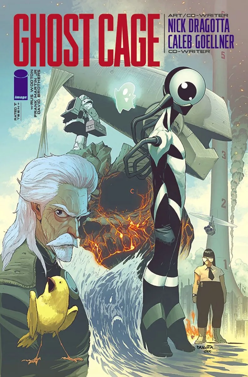 Ghost Cage från Image Comics – bokbild