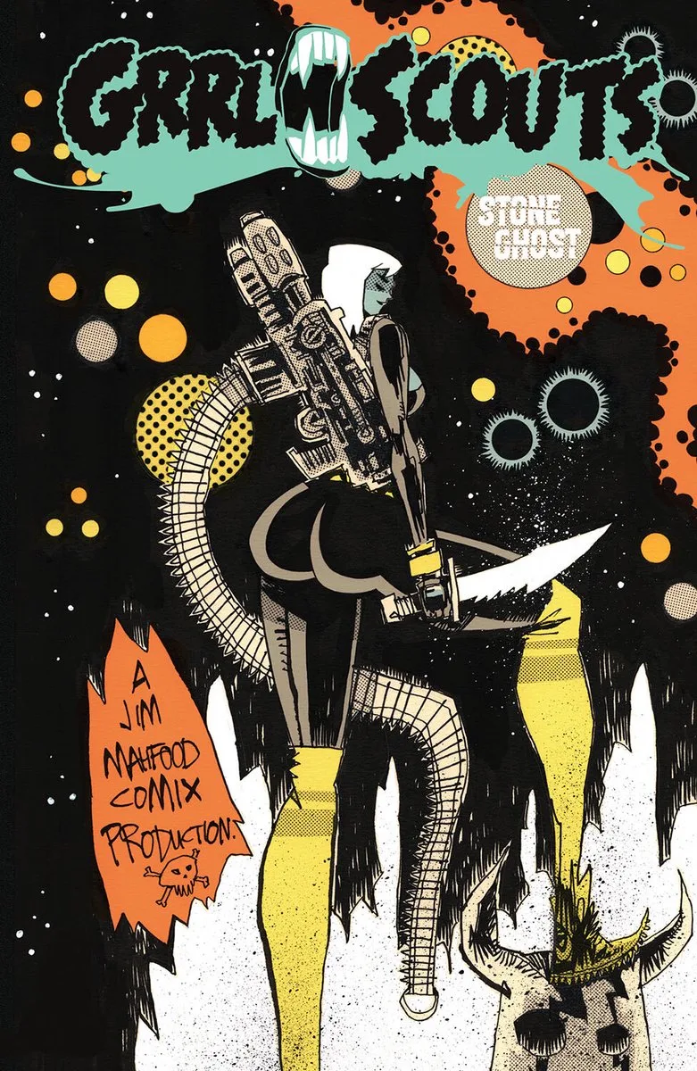 Grrl Scouts: Stone Ghost fra Image Comics – billede af bogen