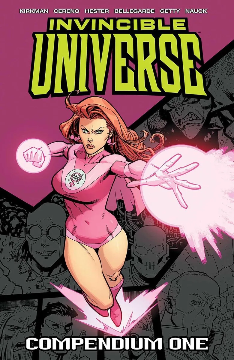 Invincible- Invincible Universe Compendium Volume 1 fra Image Comics – billede af bogen