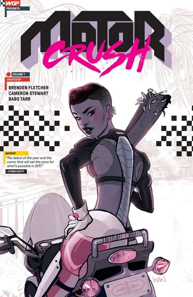Motor Crush 1 von Image Comics – Buchfoto