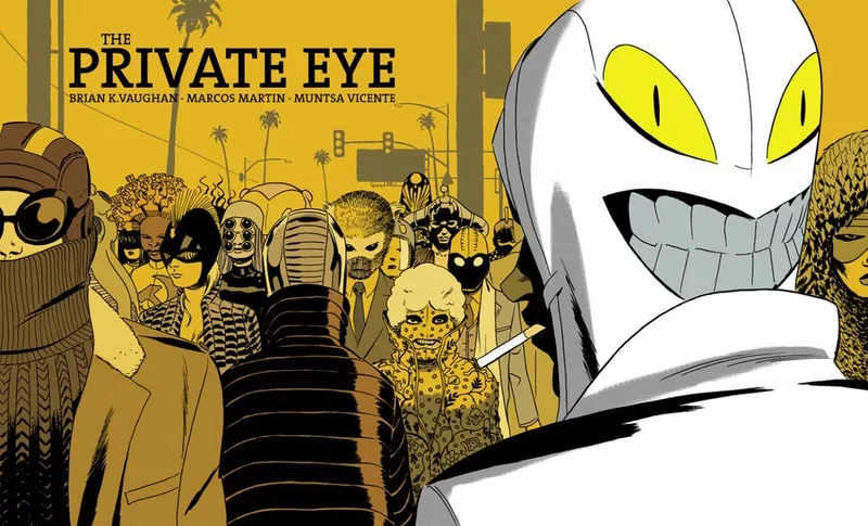 Private Eye Deluxe Edition fra Image Comics – billede af bogen
