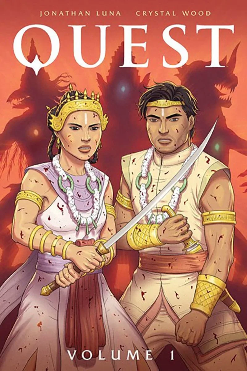 Quest- Quest Volume 1 fra Image Comics – billede af bogen