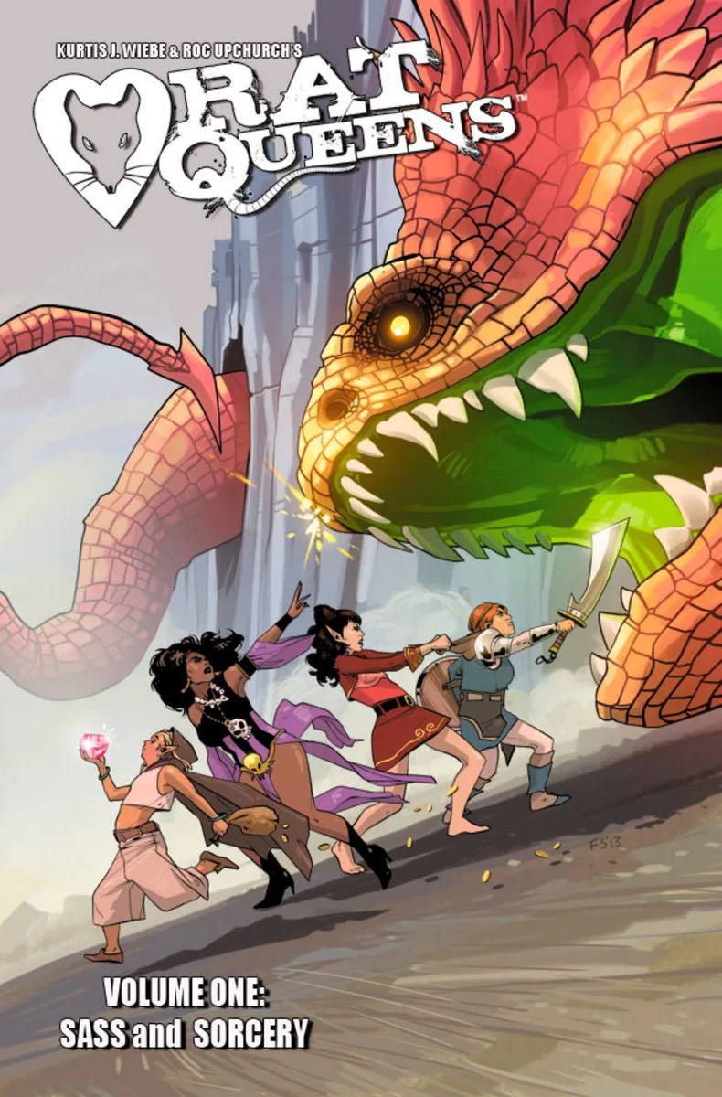 Rat Queens Vol 1 Sass & Sorcery von Image Comics – Buchfoto