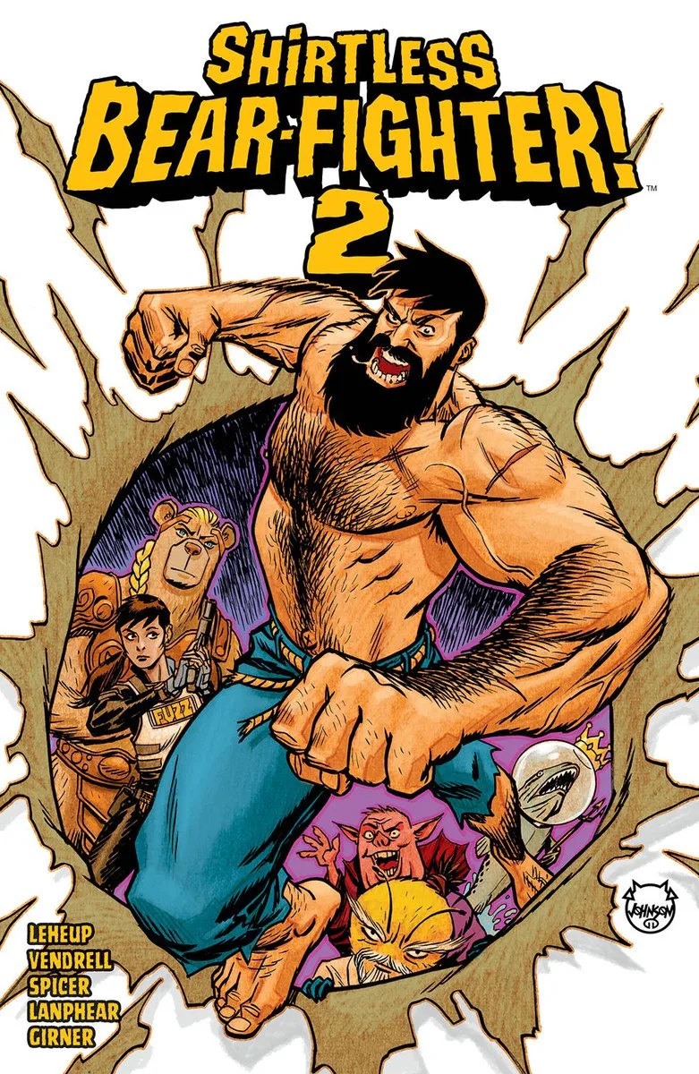 Shirtless Bear-Fighter! Volume 2 de Image Comics – photo du livre