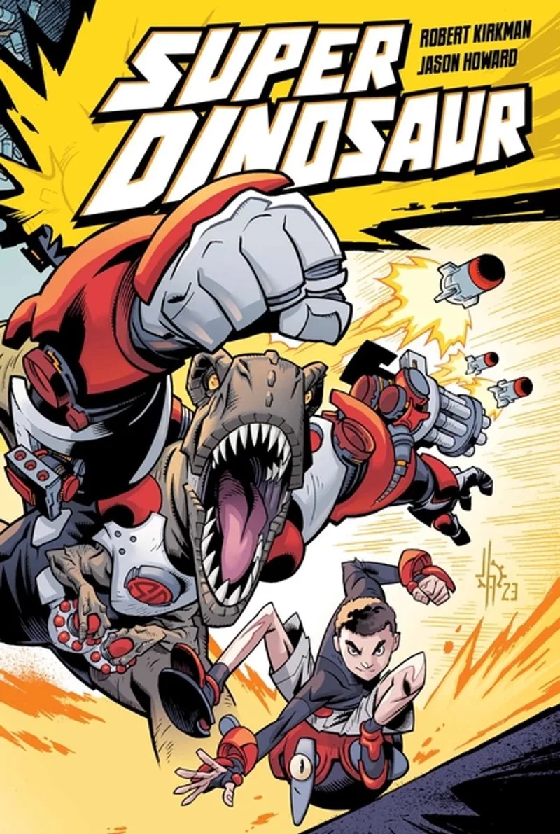 Super Dinosaur Compendium One von Image Comics – Buchfoto
