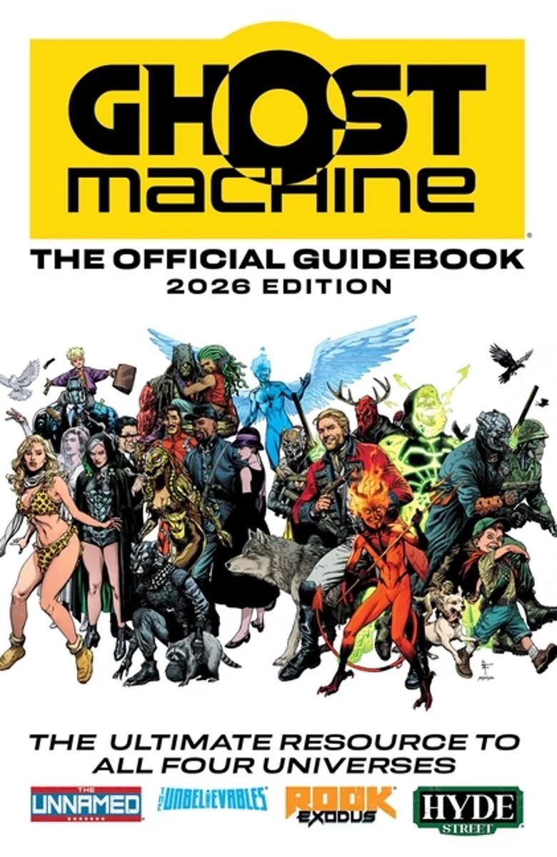 The Ghost Machine Guidebook de Image Comics – photo du livre