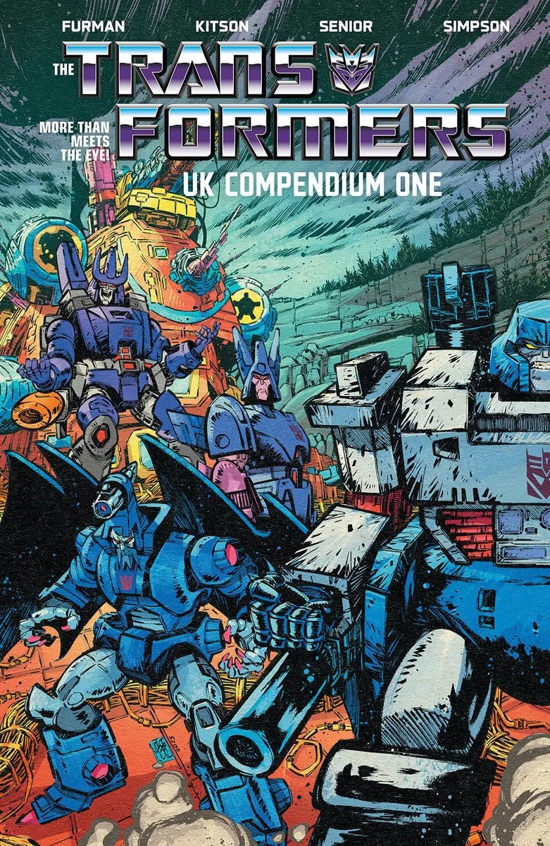 Transformers-The Transformers UK Compendium Book One de Image Comics – photo du livre