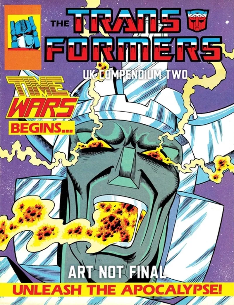 Transformers-The Transformers UK Compendium Book Two von Image Comics – Buchfoto