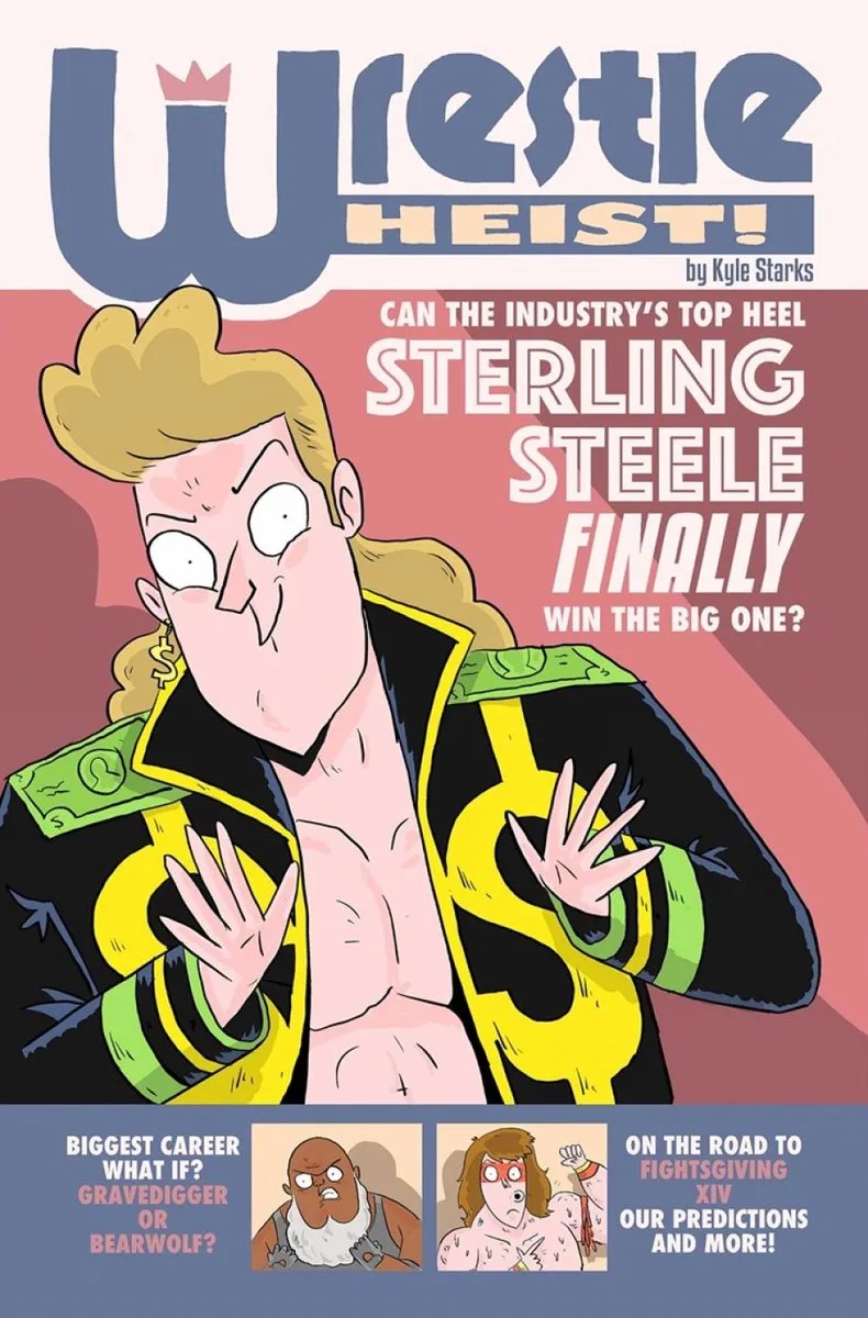 Wrestle Heist fra Image Comics – billede af bogen