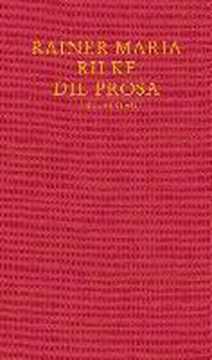 Die Prosa von Insel Verlag – Buchfoto