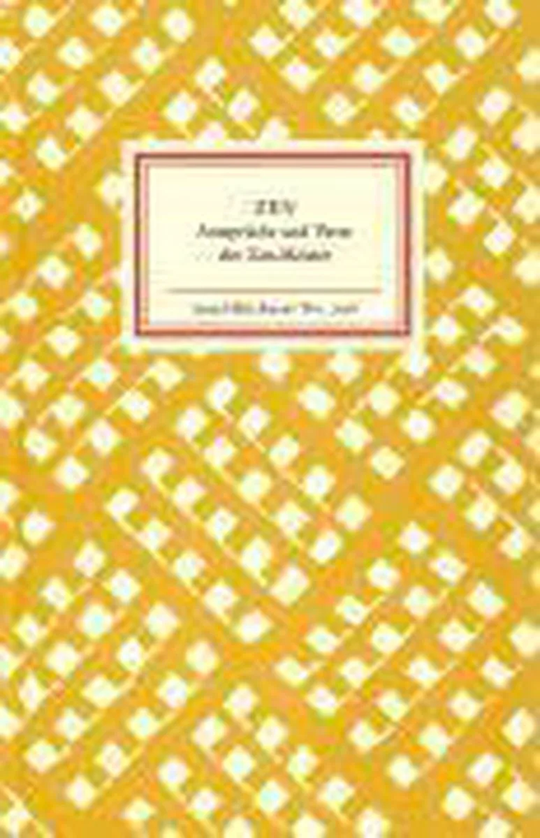 Zen von Insel Verlag – Buchfoto