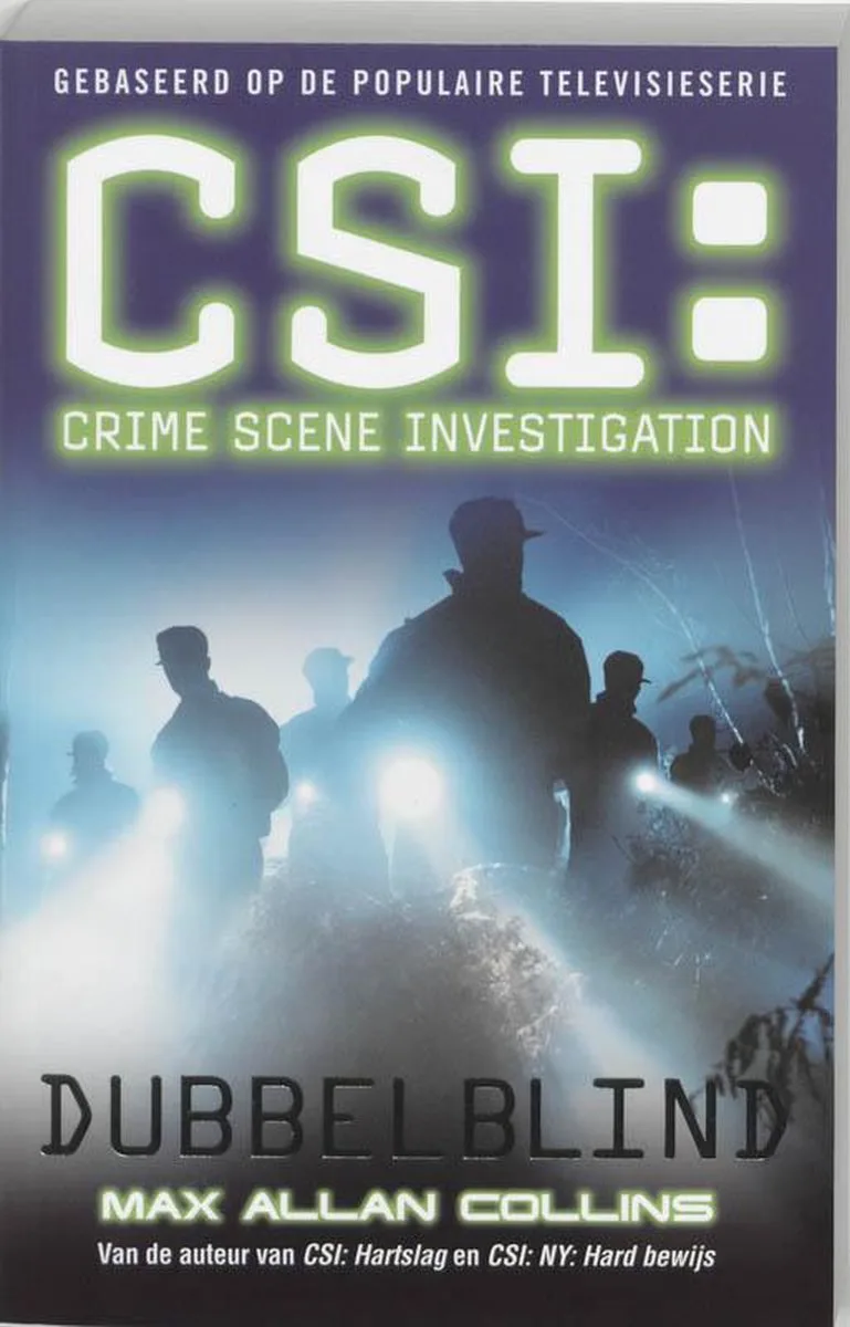 Csi : Dubbelblind von Karakter – Buchfoto