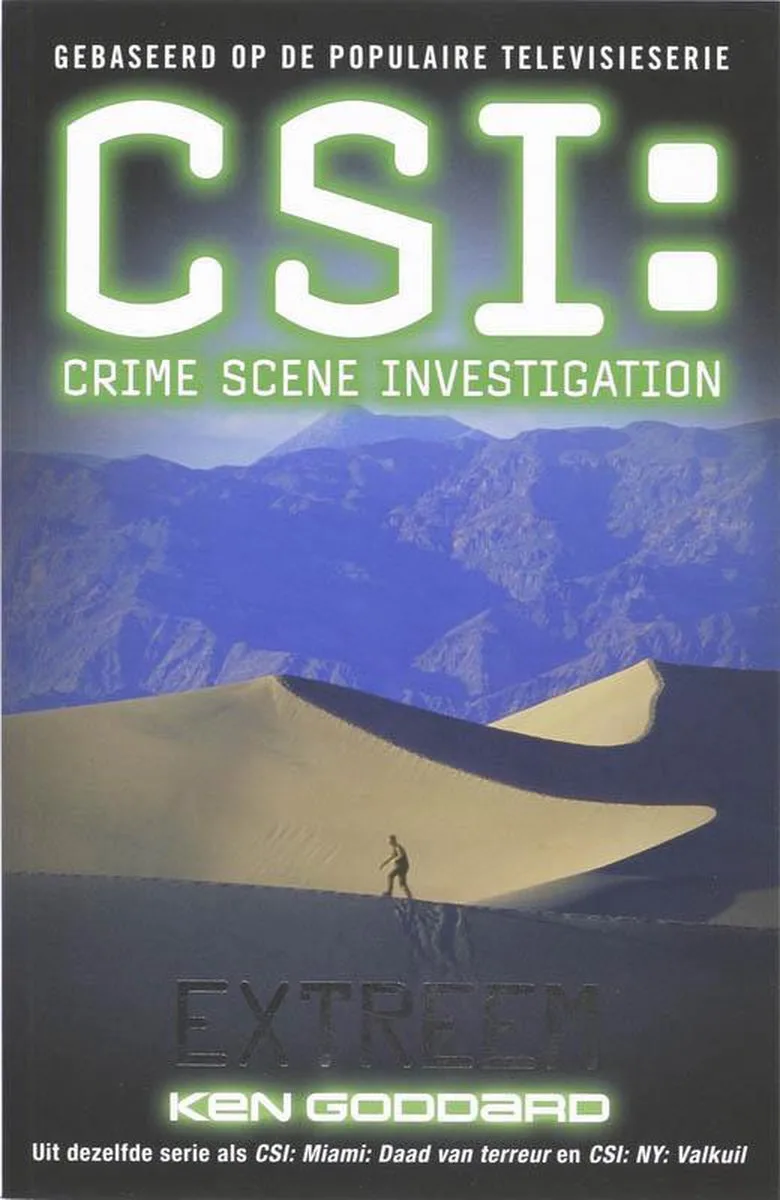 CSI : Extreem fra Karakter – billede af bogen
