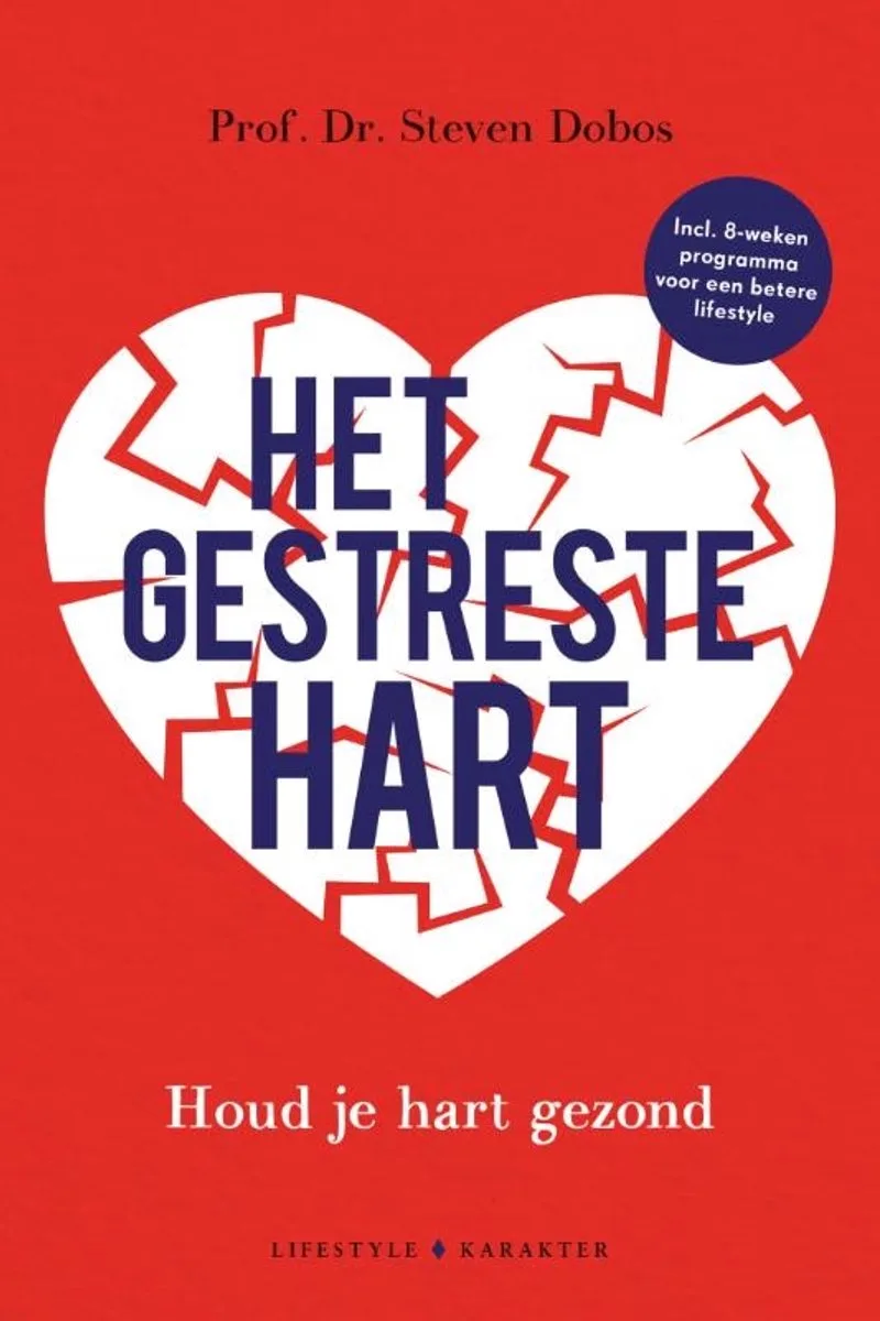 Het gestreste hart van Karakter – boekfoto