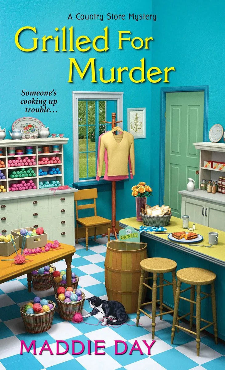 Grilled for Murder fra Kensington – billede af bogen