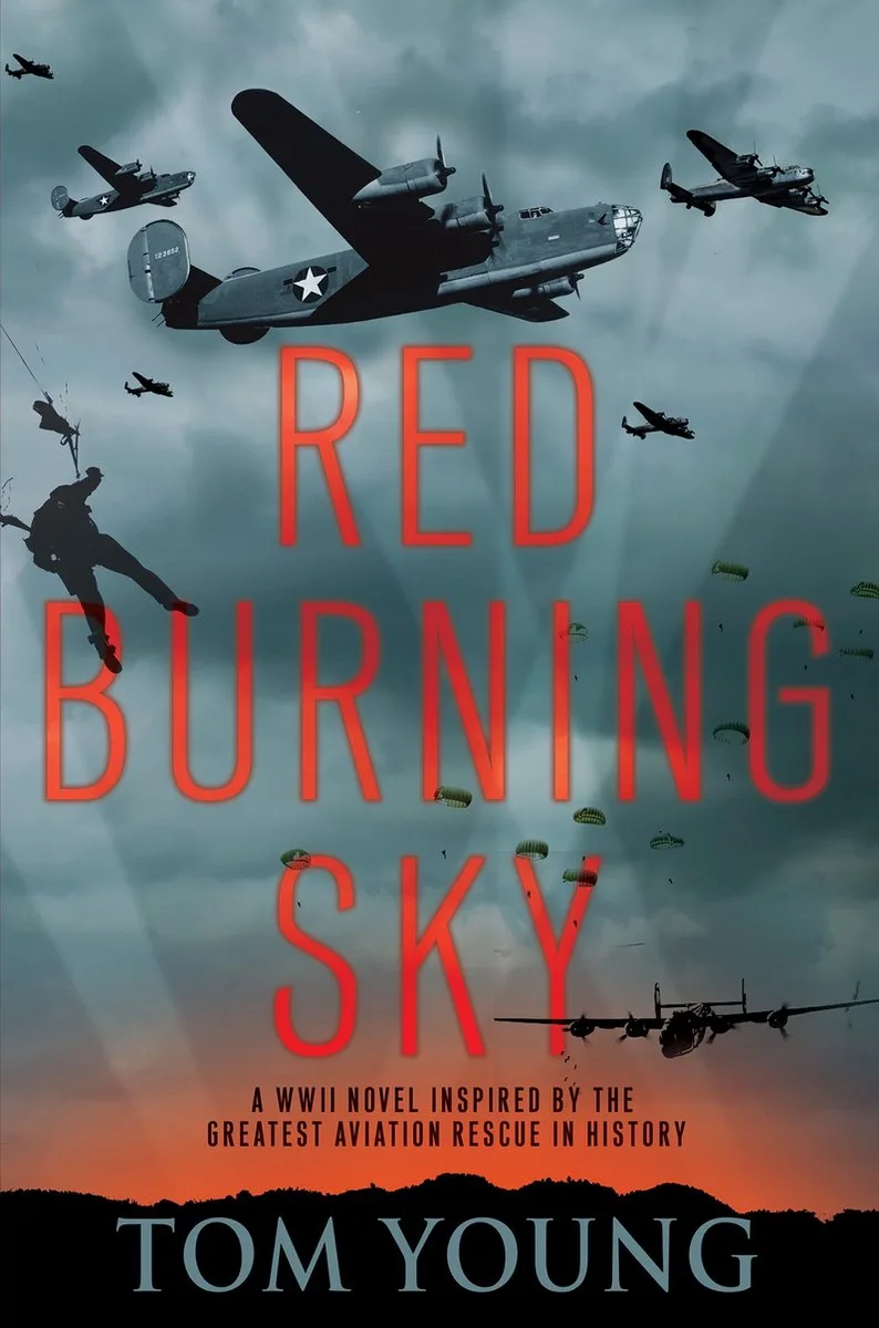 Red Burning Sky fra Kensington – billede af bogen