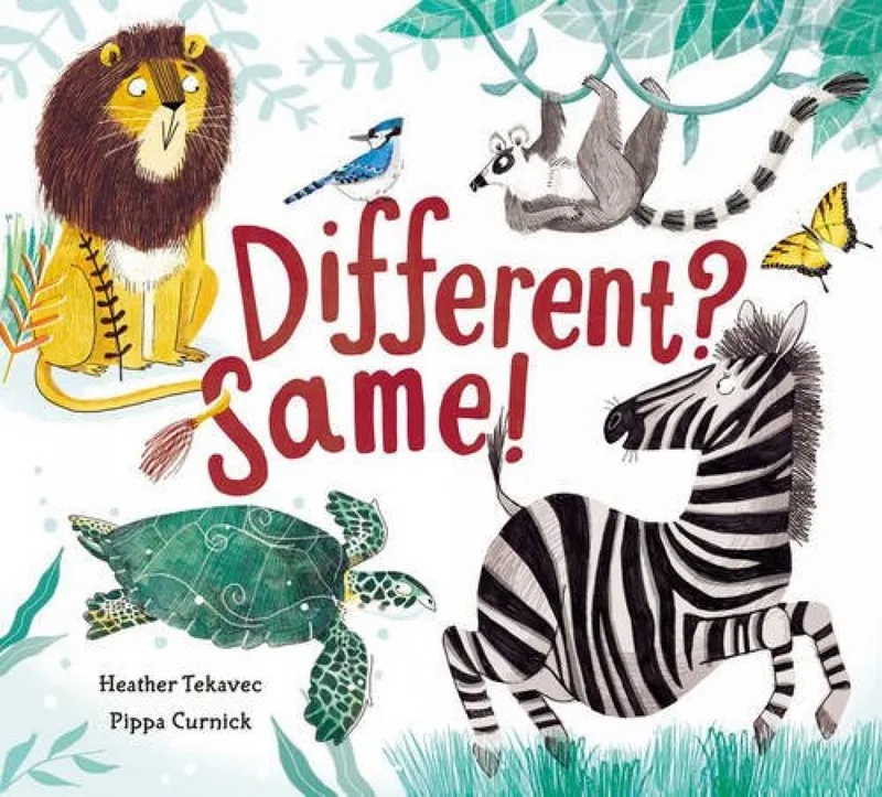 Different? Same! fra Kids Can Press – billede af bogen