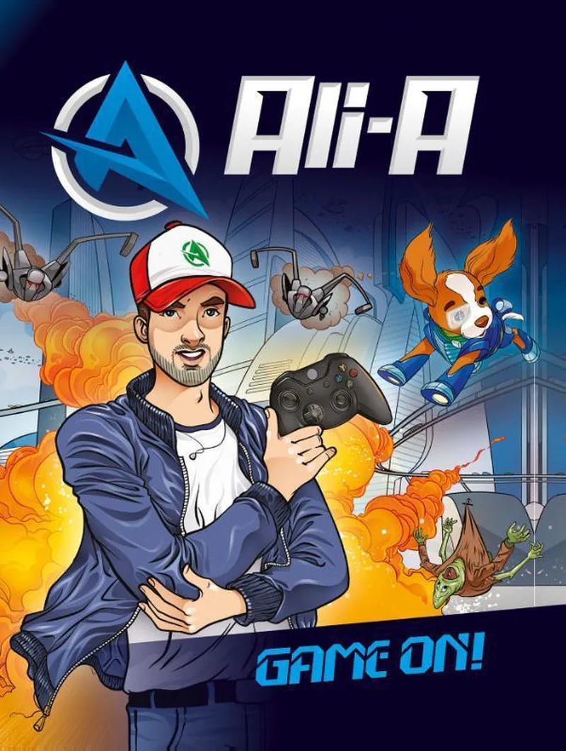 Ali-A Game on! von Kluitman – Buchfoto