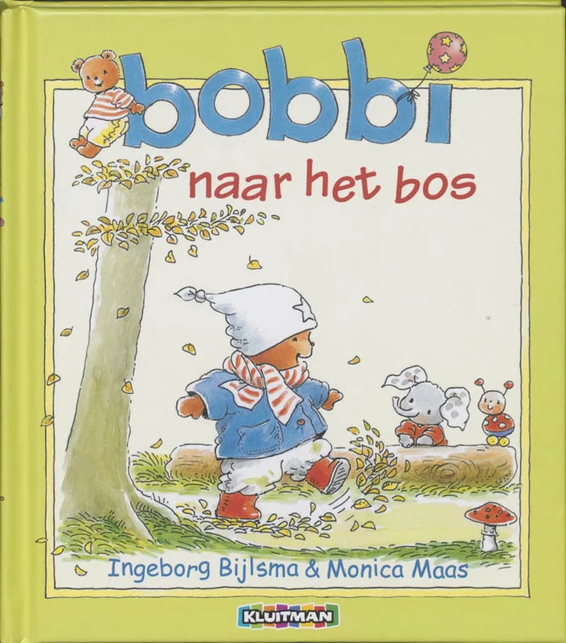 Bobbi naar het bos von Kluitman – Buchfoto