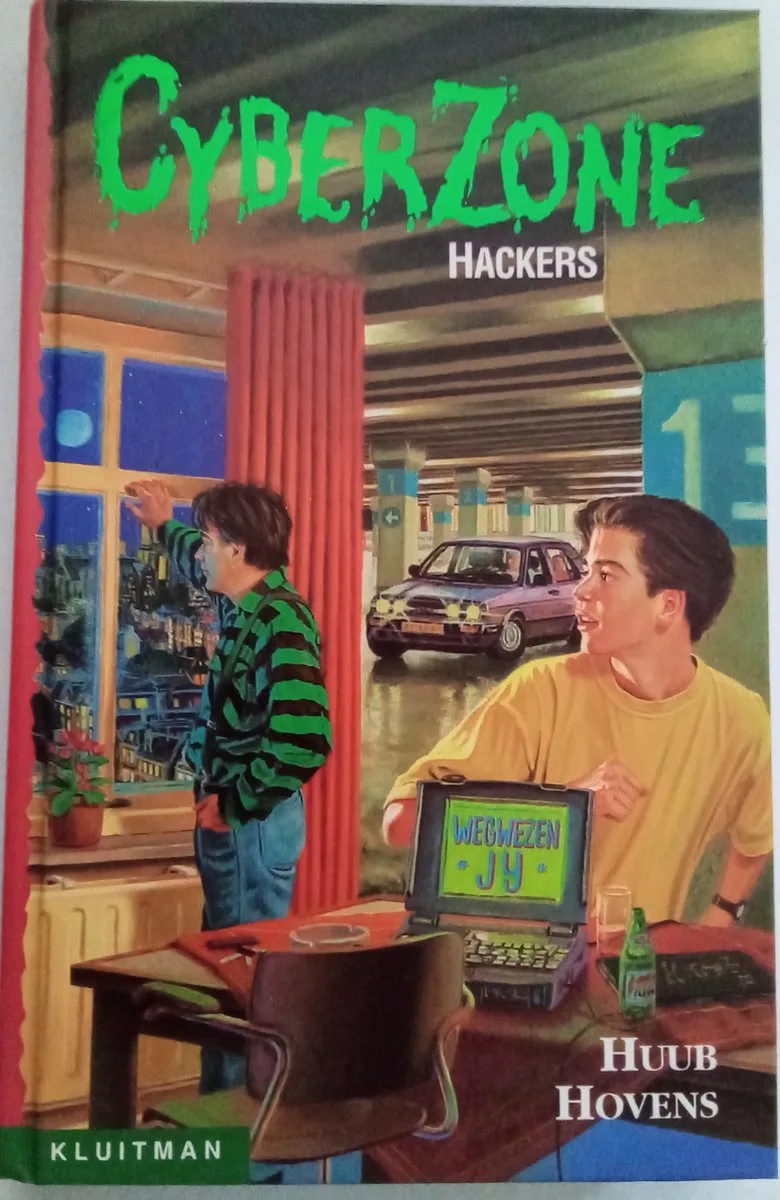 CyberZone hackers fra Kluitman – billede af bogen