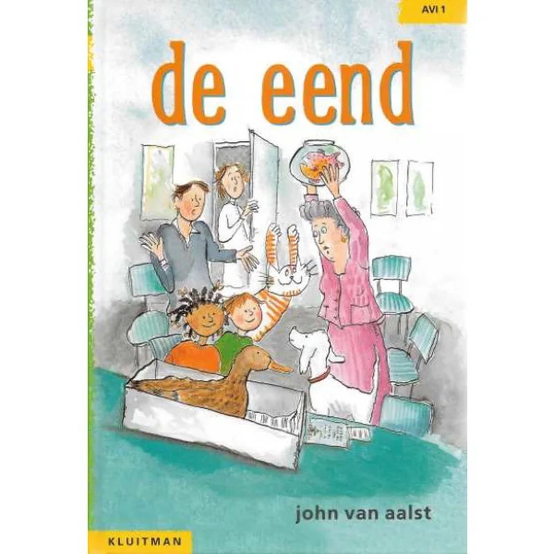De eend från Kluitman – bokbild