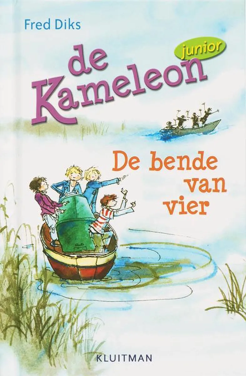 De Kameleon Junior / De Bende Van Vier von Kluitman – Buchfoto