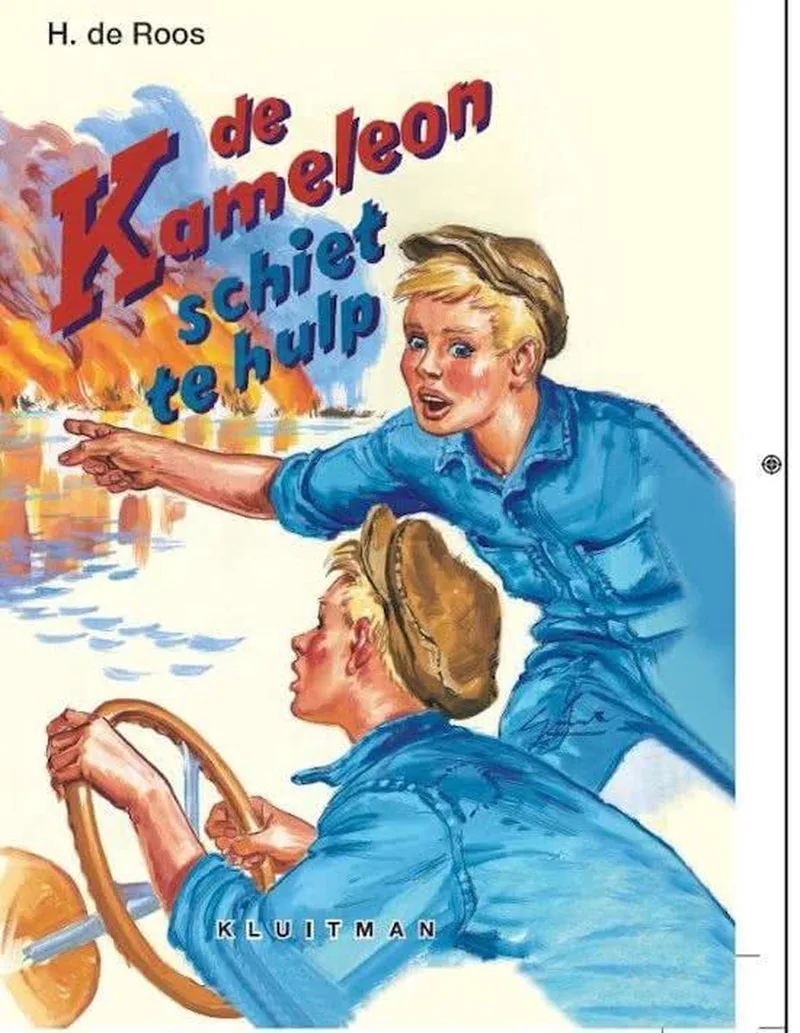 De kameleon schiet te hulp von Kluitman – Buchfoto
