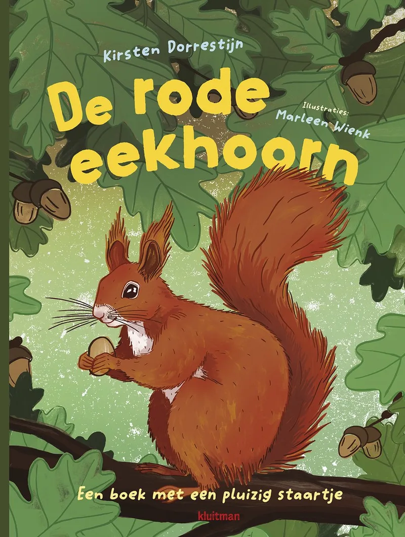 De rode eekhoorn van Kluitman – boekfoto