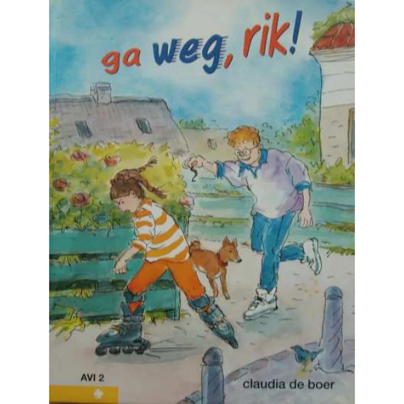 Ga weg, Rik! von Kluitman – Buchfoto